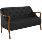 Kit Sofá 02 Lugares Sala Estar 135cm Com 02 Poltronas Coral P