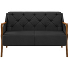 Kit Sofá 02 Lugares Sala Estar 135cm Com 02 Poltronas Coral P