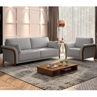 Kit Sofá 02 Lugares Sala Estar 162cm Com 02 Poltronas Stefan