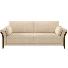 Kit Sofá 03 Lugares Sala Estar 222cm Com 02 Poltronas Stefan