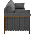 Kit Sofá 03 Lugares Sala Estar 222cm Com 02 Poltronas Stefan