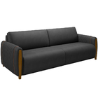 Kit Sofá 03 Lugares Sala Estar 223cm Com 02 Poltronas Flora P