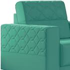 Kit Sofa 154 Cm E Poltrona Decorativa Greco Veludo Moll