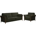 Kit Sofa 162 Cm E Poltrona Decorativa Royalle Linho Moll