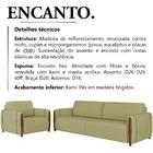 Kit Sofa 168 Cm E Poltrona Decorativa Encanto Linho Moll