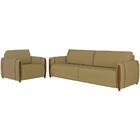 Kit Sofa 168 Cm E Poltrona Decorativa Encanto Linho Moll