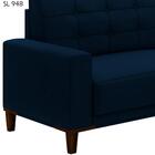 Kit Sofa 172 Cm E Poltrona Decorativa Dijon Veludo Moll