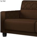 Kit Sofa 214 Cm E Poltrona Decorativa Greco Veludo Moll
