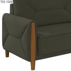 Kit Sofa 220 Cm E Poltrona Decorativa Malbec Linho Moll