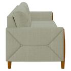 Kit Sofa 220 Cm E Poltrona Decorativa Malbec Linho Moll