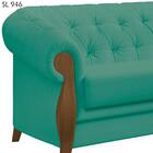 Kit Sofa 244 Cm E Poltrona Decorativa Murano Veludo Moll