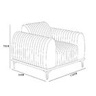 Kit Sofá 2 Lugares 150cm Com 2 Poltronas Molino Pés D'ouro D0