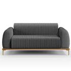 Kit Sofá 2 Lugares 150cm Com 2 Poltronas Molino Pés D'ouro D0