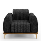 Kit Sofá 2 Lugares 150cm Com 2 Poltronas Molino Pés D'ouro D0