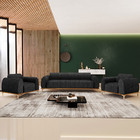 Kit Sofá 2 Lugares 150cm Com 2 Poltronas Molino Pés D'ouro D0