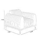 Kit Sofá 2 Lugares 150cm Com 2 Poltronas Molino Pés D'ouro D0