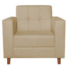 Kit Sofá 2 Lugares E 2 Poltronas Denver Corano Bege - Amarena