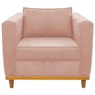 Kit Sofá 2 Lugares E 2 Poltronas Europa Suede Doce Sonho Móve