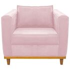 Kit Sofá 2 Lugares E 2 Poltronas Europa Suede Doce Sonho Móve