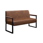 Kit Sofá 2 Lugares E 2 Poltronas Niterói Preto/marrom