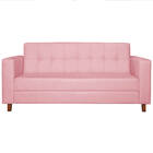 Kit Sofá 2 Lugares E Poltrona Denver Suede - Amarena Móveis -