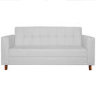 Kit Sofá 2 Lugares E Poltrona Denver Suede - Doce Sonho Móvei