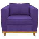 Kit Sofá 2 Lugares E Poltrona Europa Corano Amarena Móveis -