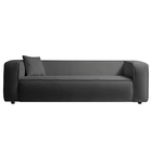 Kit Sofá 3 Lugares 180cm E Poltrona Decorativa Escritório Org