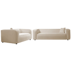 Kit Sofá 3 Lugares 180cm E Poltrona Decorativa Escritório Org