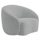 Kit Sofá 3 Lugares 180cm E Poltrona Orgânica Luxo Recepção Am