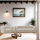 Kit Sofá 3 Lugares 180cm E Poltrona Orgânica Luxo Recepção Me