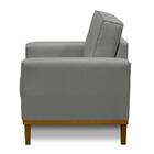 Kit Sofá 3 Lugares 2,10m Com Chaise E 2 Poltronas Living Lavi