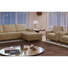 Kit Sofá 3 Lugares 2,60m Com Chaise E 2 Poltronas Living Lavi