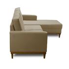 Kit Sofá 3 Lugares 2,60m Com Chaise E Poltrona Living Lavinia