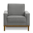 Kit Sofá 3 Lugares 2,60m Com Chaise E Poltrona Living Lavinia