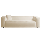 Kit Sofá 3 Lugares 200cm E Poltrona Decorativa Escritório Org