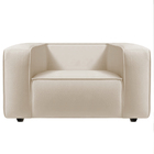 Kit Sofá 3 Lugares 200cm E Poltrona Decorativa Escritório Org