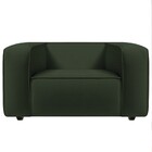 Kit Sofá 3 Lugares 200cm E Poltrona Decorativa Escritório Org