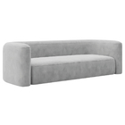 Kit Sofá 3 Lugares 200cm E Poltrona Orgânica Luxo Recepção Me