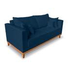 Kit Sofá 3 Lugares E 2 Poltronas Beny Viena Para Sala De Esta