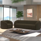 Kit Sofá 4 Lugares Para Sala 252cm Com 02 Poltronas Lazio M03