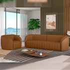 Kit Sofá 4 Lugares Para Sala 252cm Com 02 Poltronas Lazio M03