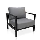 Kit Sofá E 2 Poltronas Para Área Externa, Pergolados E Varanda