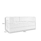 Kit Sofá E Poltrona Na Caixa Modular Soft Para A Sala Bege