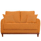Kit Sofa Sena 2 E 3  Lugares Base De Madeira Para Sala Hotel