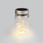 Kit Solar 3 Lâmpadas Luz amarela Vidro 5lm 3000K IP44 Inspire