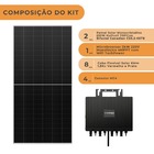 Kit Solar Canadian 146kwh/mês Microinversor Techpower 220v