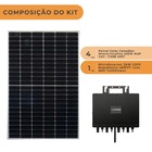 Kit Solar Monocristalino 200kwh/mês Canadian Com Microinverso