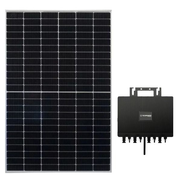 Kit Solar Monocristalino 435w Canadian Com Microinversor Tech