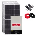 Kit Solar Monocristalino 599kwh/mês Canadian Inversor Unipowe